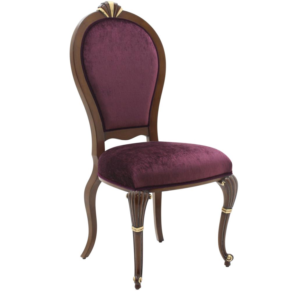klasicka jedalen stolicka oblukove operadlo elegantna calunena calunena luxus vila hotel luxus salon taliansky nabytok bukova vyrezavana malovana.jpg